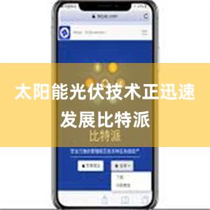 太阳能光伏技术正迅速发展比特派