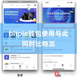 bitpie钱包使用与此同时比特派