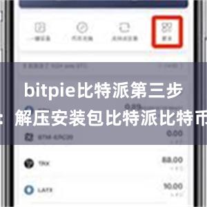 bitpie比特派第三步：解压安装包比特派比特币